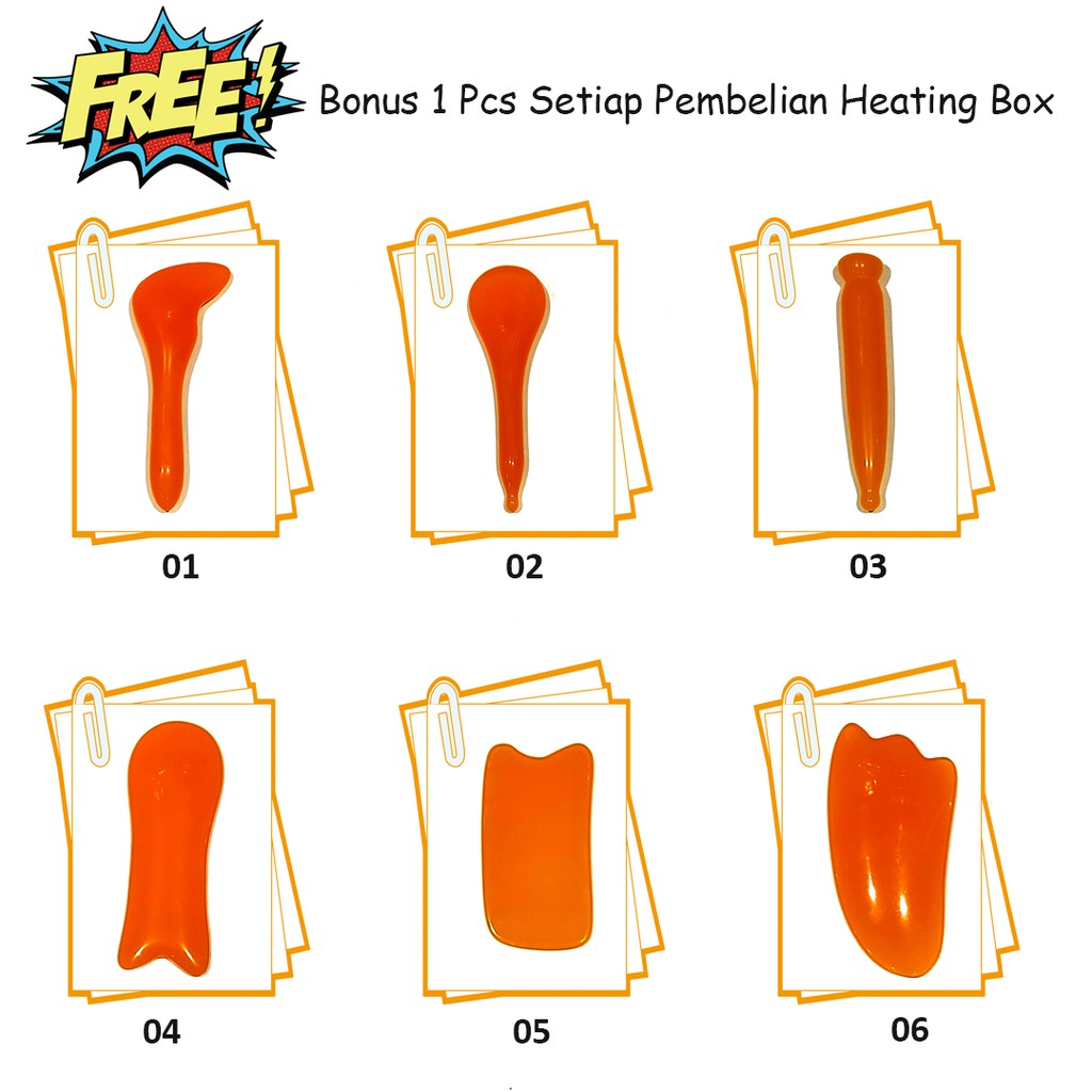 Hot Stone Massage 16 Pcs Plus Spa Hot Stone Heating Box ( Paket Box 1 ) | Batu Therapy | Therapy | Spa | Kesehatan