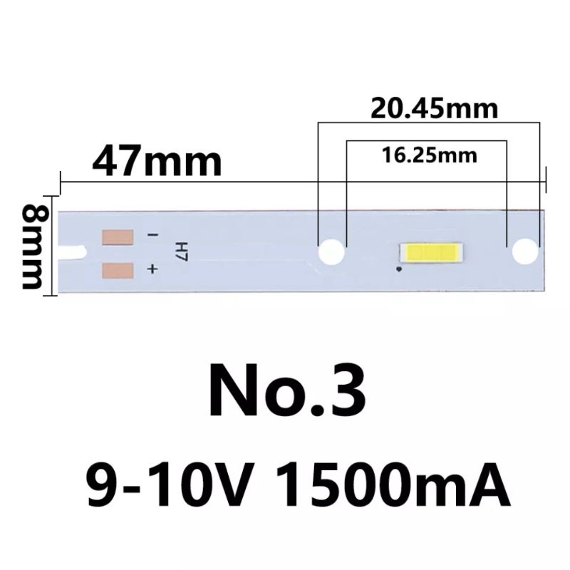 LED CSP 1860 H1 H7 (15 watt)