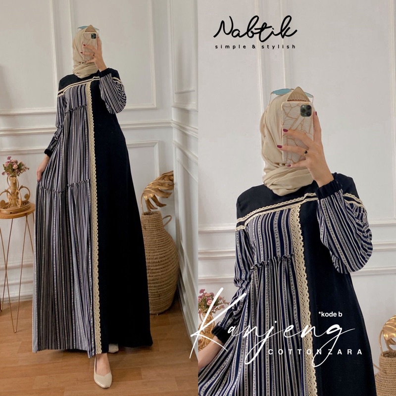 Hermina Dress/Gamis Brokat