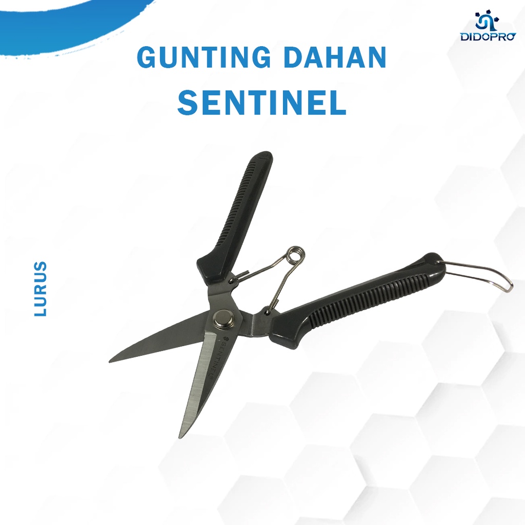 Gunting Stainless dan ringan untuk memotong dahan stek ranting dahan tanaman bonsai Tajam