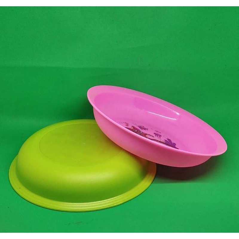 PIRING MAKAN ANAK PLASTIK 1 LUSIN