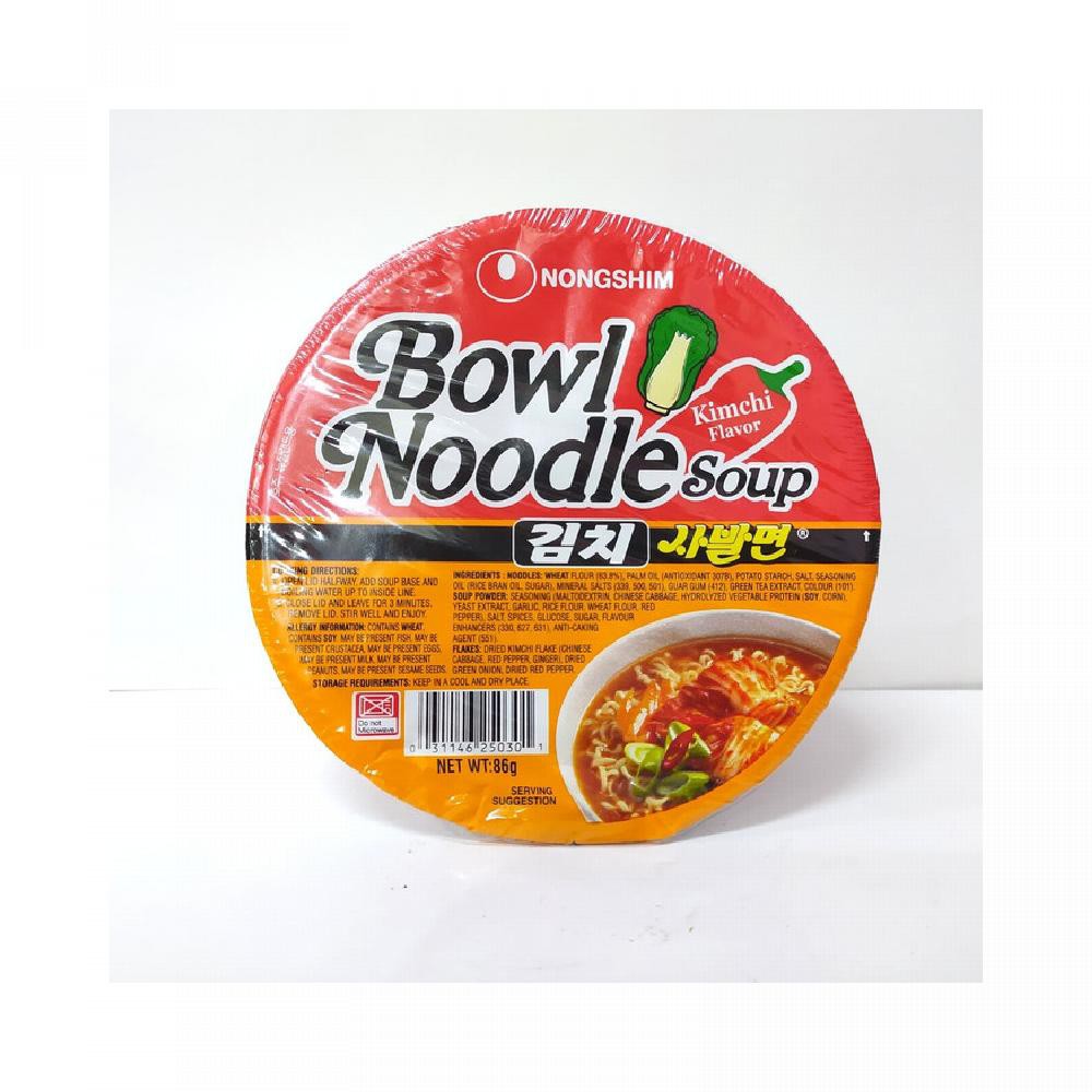 

Nongshim Bowl noodle kimchi 86 gr Mie instan Mangkuk rasa kimchi