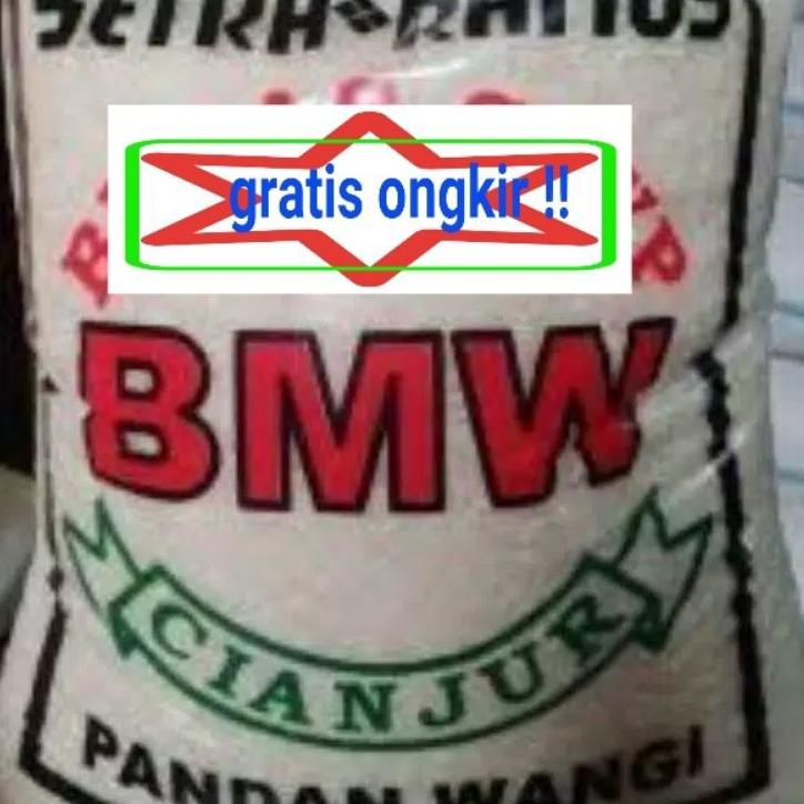 

민 Beras cap merek bmw 5kg bulat New