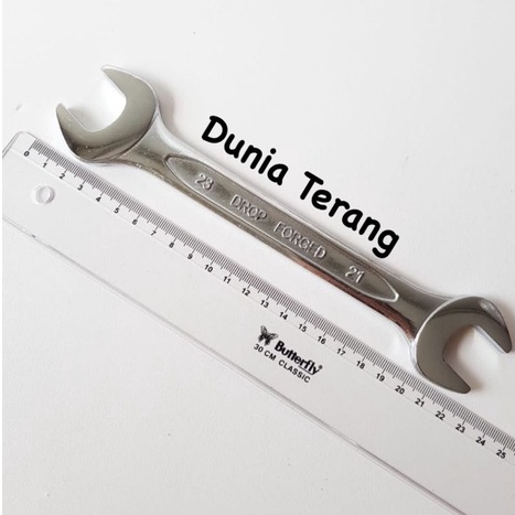 Kunci PAS ATS 21x23mm 21 mm 23 mm - Kunci Buka 21mmx23mm - Konci Pas 21 - 23 - Double Open En