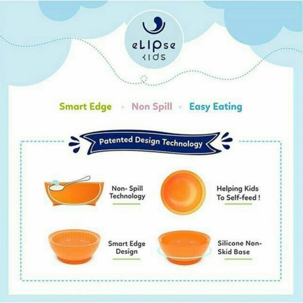 Elipse Kids Bowl Set STAGE 1 / Mangkok Bayi / Mpasi Bayi