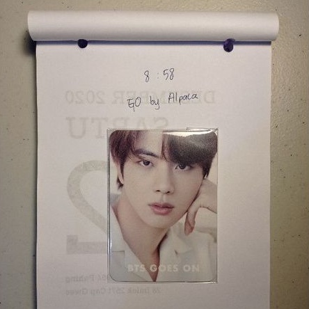 BTS JIN DICON JAPAN EDITION 2020