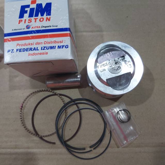 Piston fim 55.25 pen pin 13 mm plus ring original fim