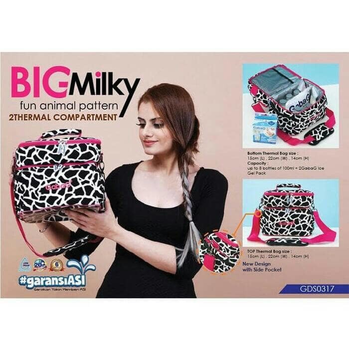Gabag - Thermal COOLER BAG BIG MILKY COW