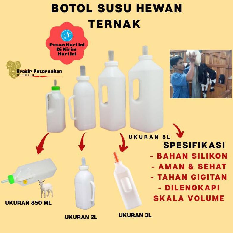 Botol Susu Hewan Ternak Kambing Cempe Anjing Babi