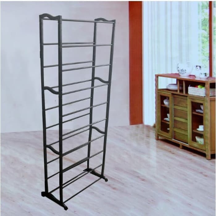 Amazing Shoe Rack Rak Sepatu 10 Susun Rak Sepatu 10 Tingkat Htp076 Shopee Indonesia