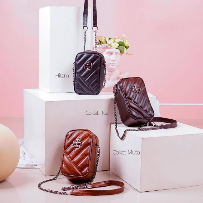 Tas selempang wanita / tas fashion wanita / shouder bag / sling bag / tote bag / tas motif tory