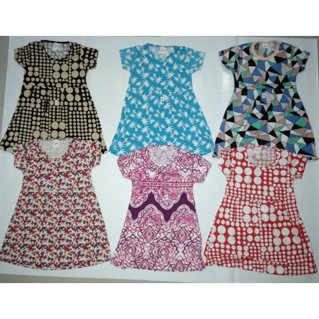 Dress Daster remple anak kecil