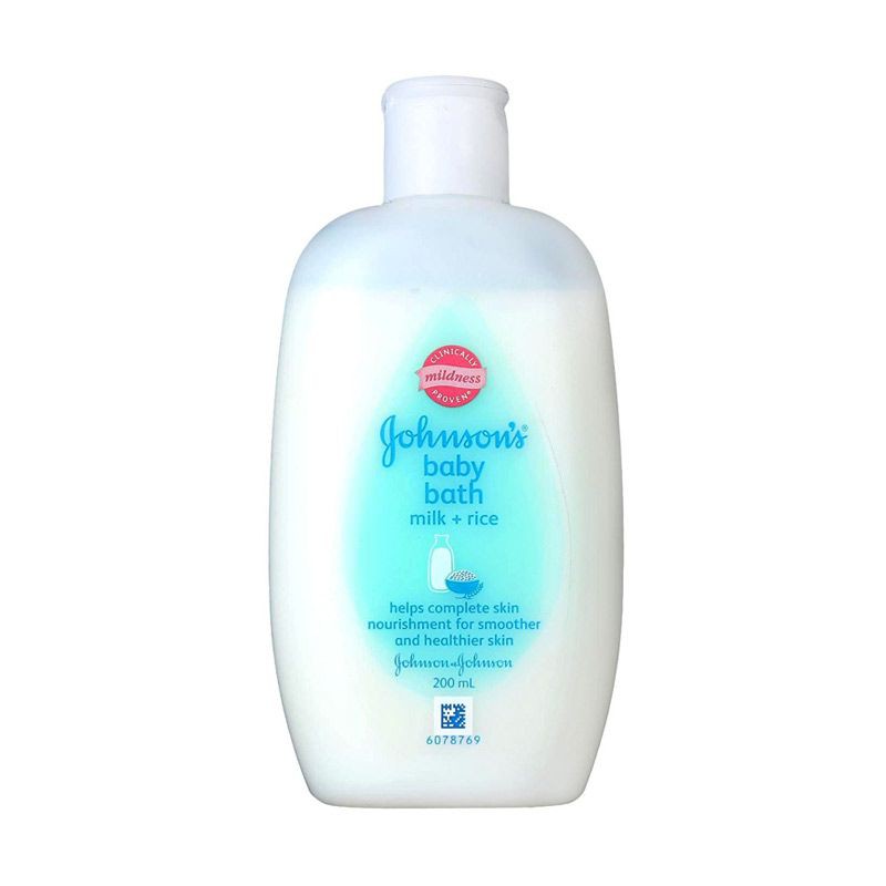 Johnson Baby Bath Milk &amp; Rice 200ml