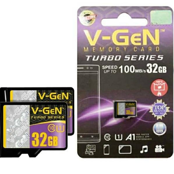 Serbu Hadiah (ORIGINAL 100%)MICRO SD V-GEN 32GB CLASS 10/TURBO NA