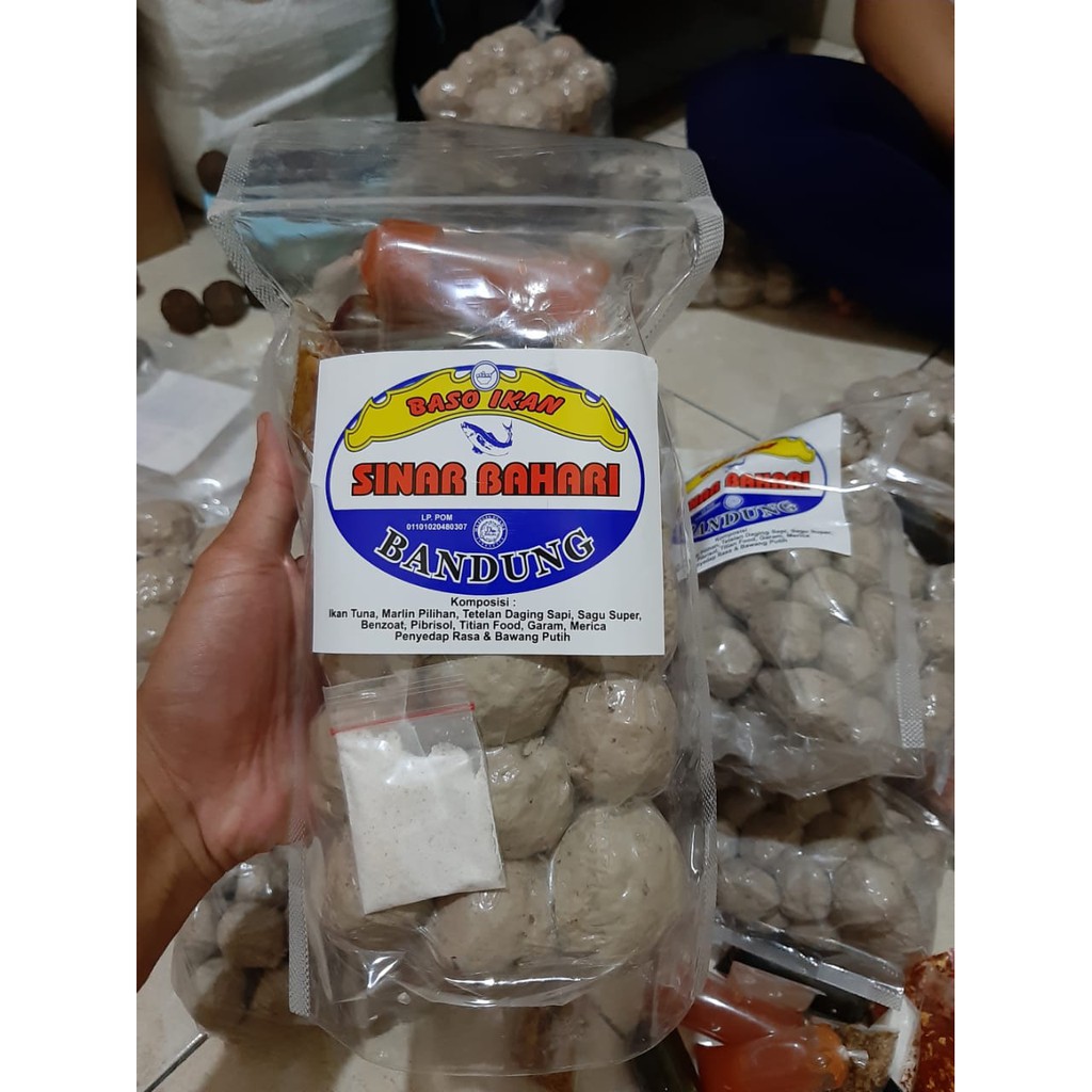 ASLI BAKSO IKAN/BASO IKAN SINAR BAHARI BANDUNG | Shopee ...