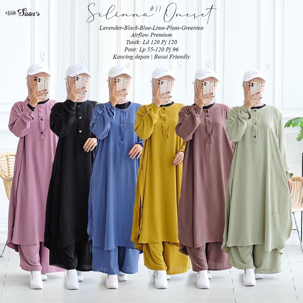Selinna One Set | Hijab Sister's