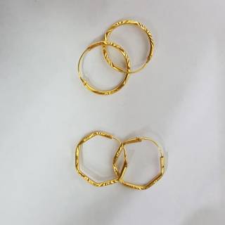 Anting Dewasa Emas Asli Kadar 700 875 Setengah Gram