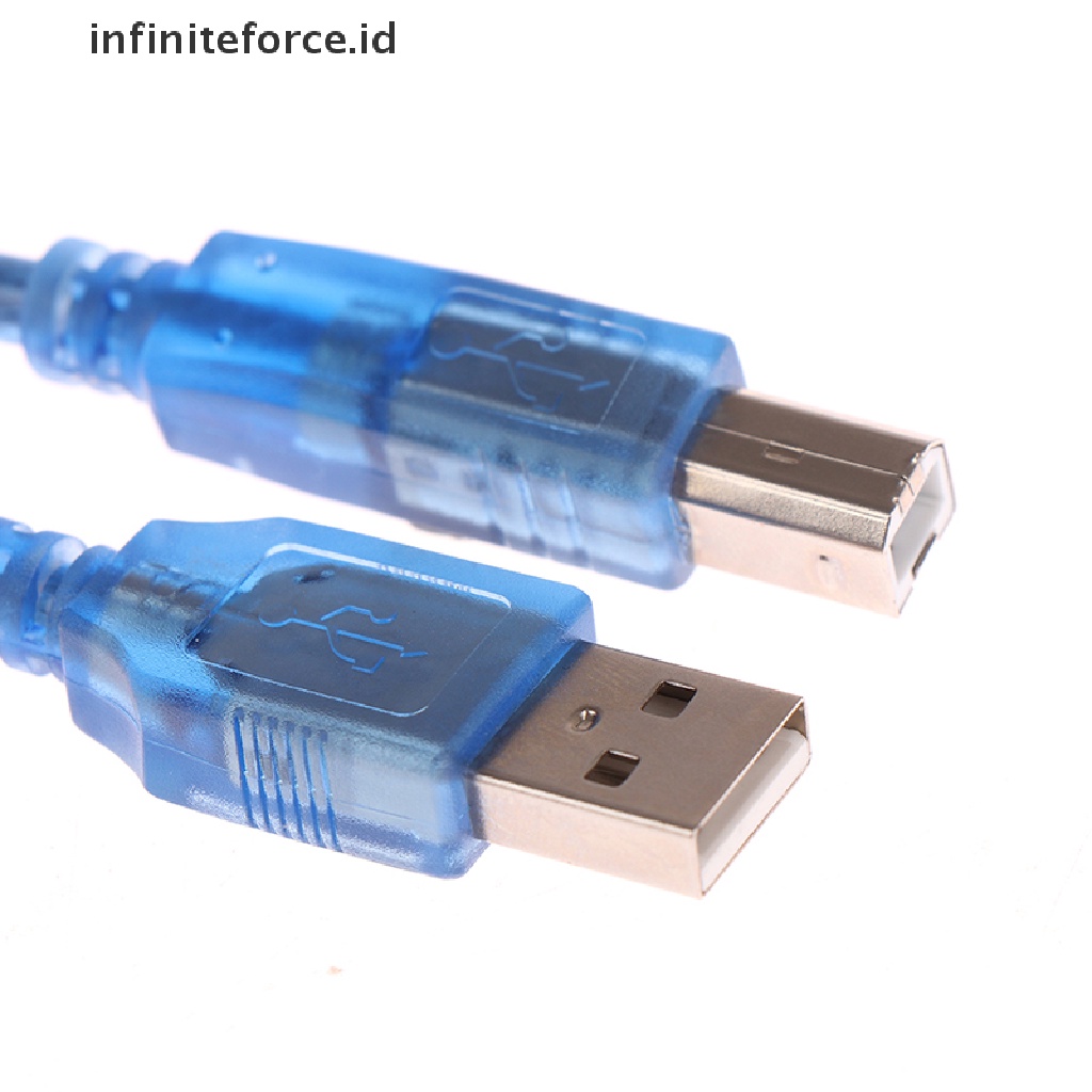 Infiniteforce.id Kabel Pendek 0.3 / 0.5 / 1.5m Usb 2.0 Tipe A Male Ke B Male Untuk Printer