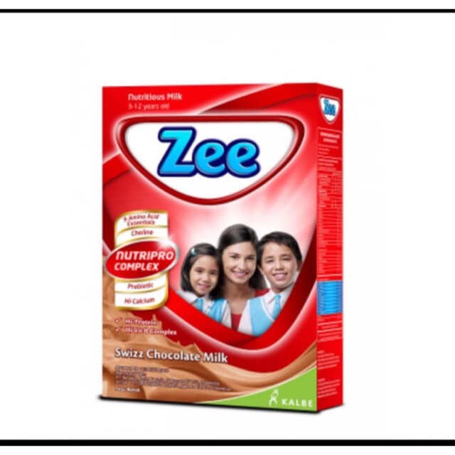 Susu ZEE Reguler Vanilla and Twist Milk And Chocolate Box