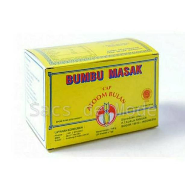 

Best Seller Bumbu Masak Cap Atoom Bulan / Atom Bulan (7Gr X 20 Sachet)