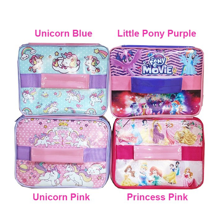 Lunch Bag Karakter/ Tas Makan / Lunch Box Bag Yooyee Bekal Karakter Printing Waterproof