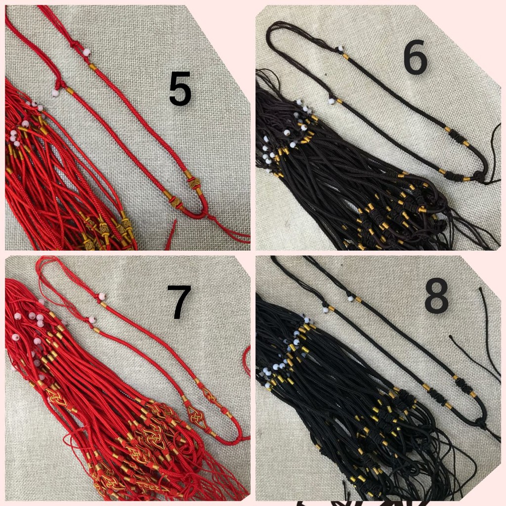 1 BUAH - TALI KALUNG DAN TALI GELANG JADIAN SIAP PAKAI