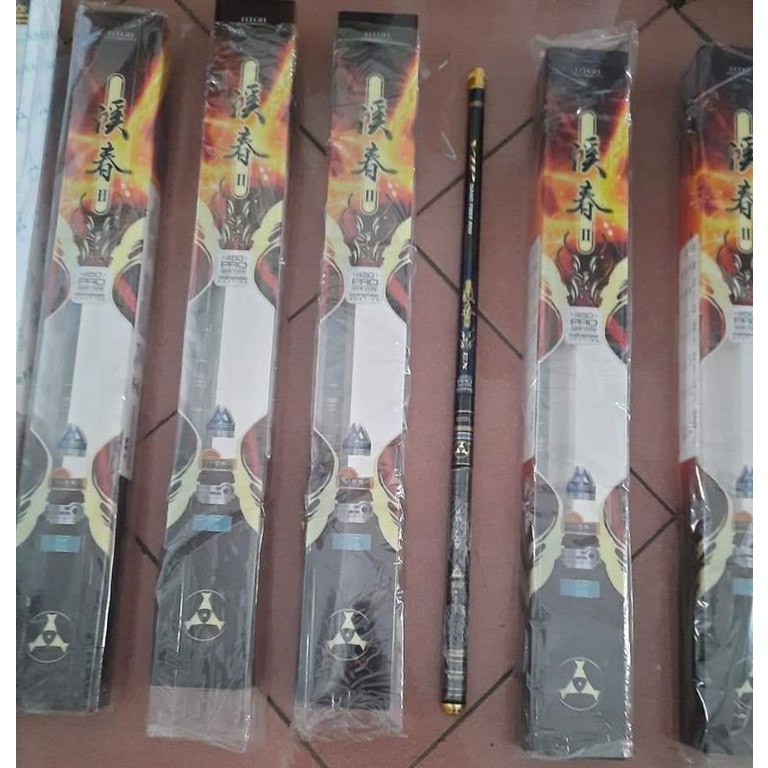 Joran Tegek Threefish XITAO, ZHENYUE, XIJING, dan XI CHUN 450