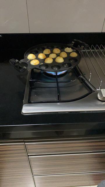 Cetakan Kue Takoyaki / Kue Cubit Isi 19lubang Super Kitchen