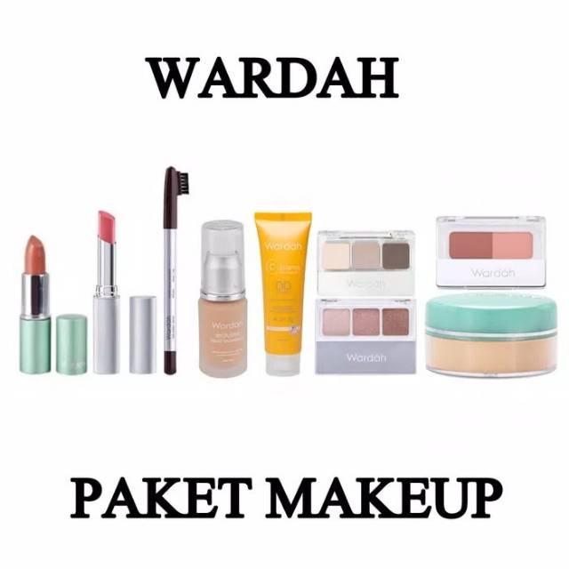 Set wardah makeup