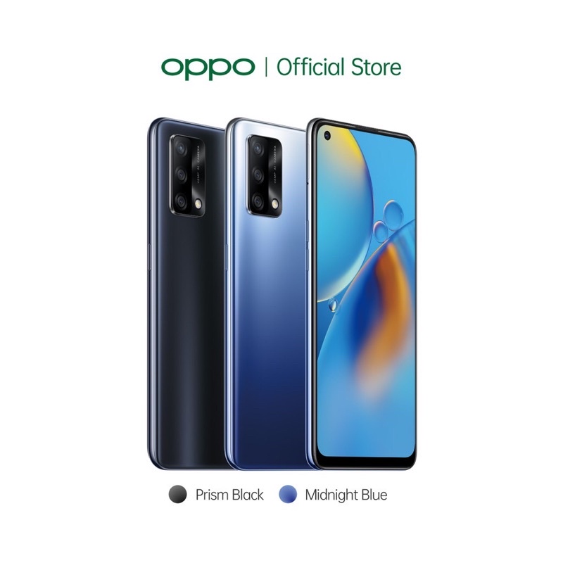 OPPO A74 6GB/128GB [5000mAh, 48MP AI Triple Camera, Punch Hole AMOLED FHD+ Screen, 33W Flash Charge]