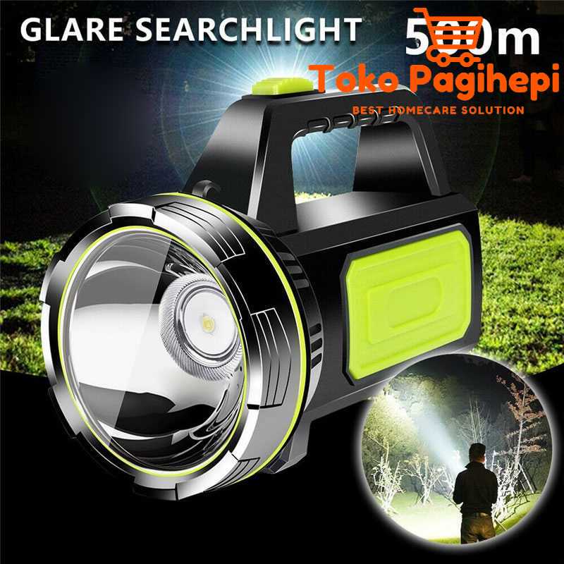 Lampu Senter LED Super Terang Jarak Jauh - Lampu Senter LED Mini Portable - Lampu Senter Kepala Besa