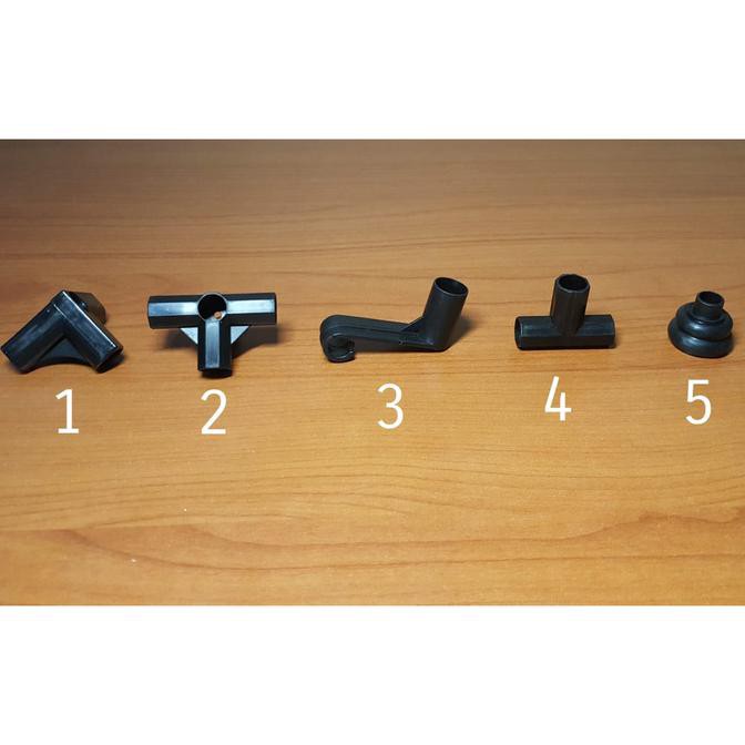 Siku konektor untuk rak sepatu cover / penyambung pipa rak sepatu FREE ONGKIR