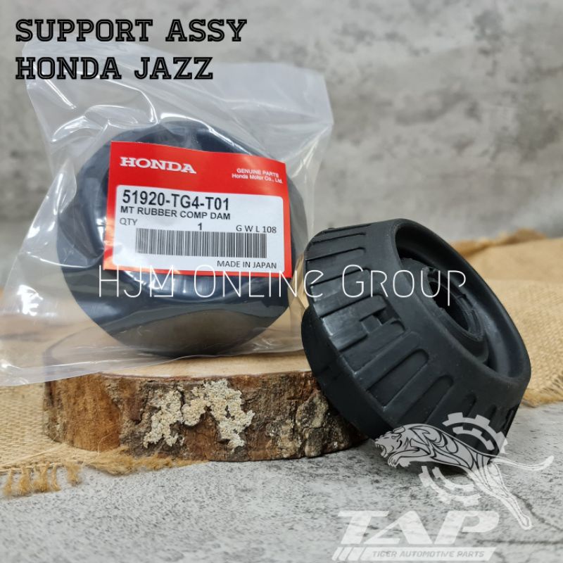 SUPPORT ASSY ABSORBER - KARET SUPORT SHOCK BREAKER DEPAN JAZZ CITY BRIO MOBILIO FREED BRV HRV