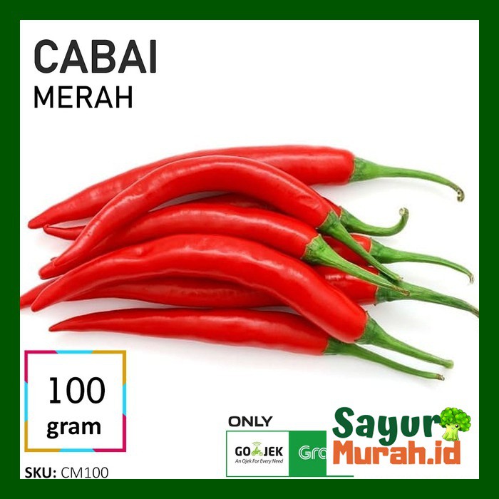 

CABAI / CABE MERAH BESAR [100g]