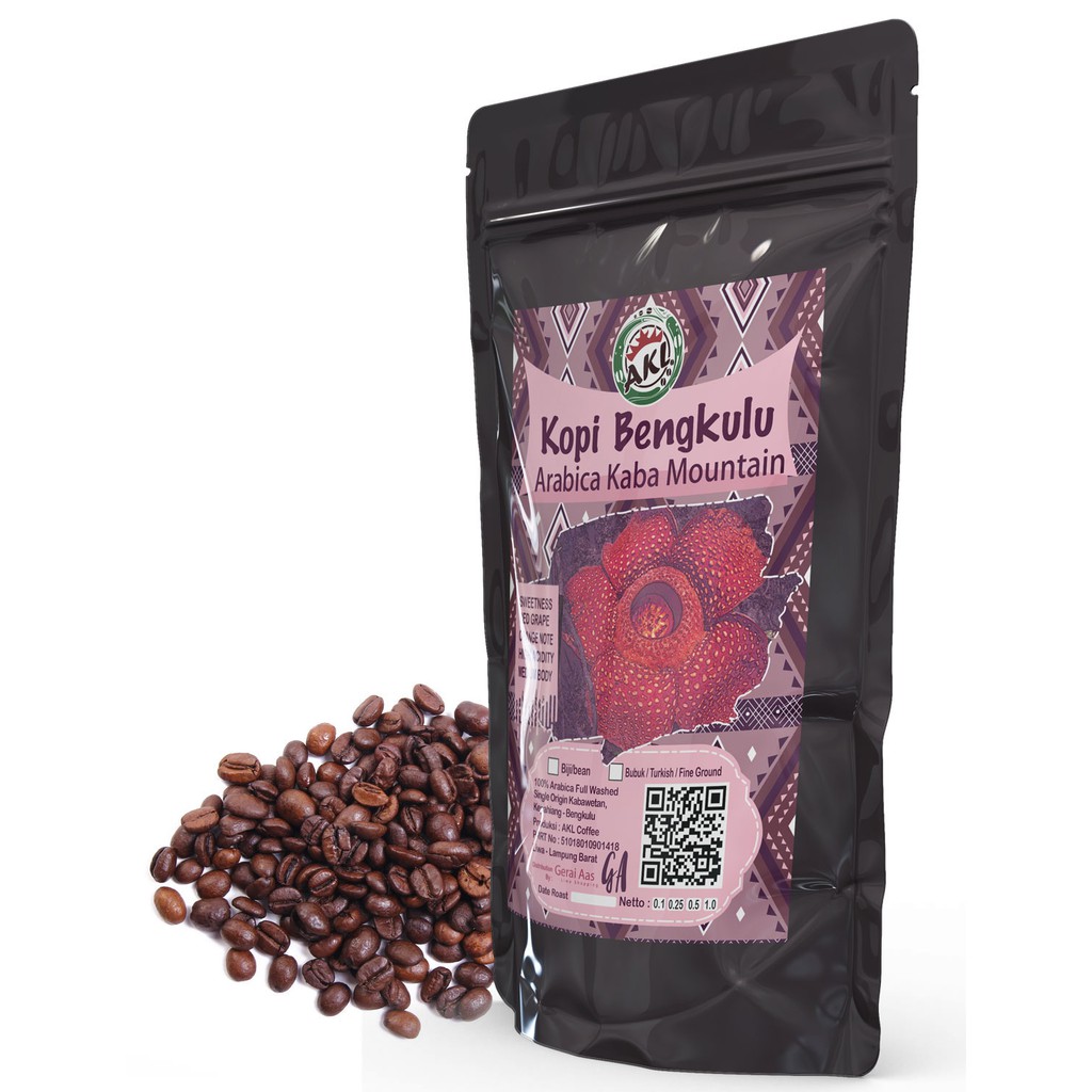 

Kopi Bengkulu Arabika Kaba Mountain 100g