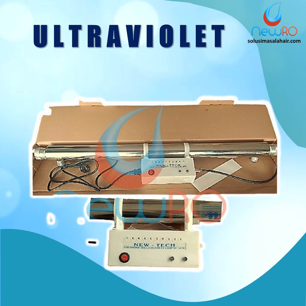 

ULTRAVIOLET Merk New Tech 12 Gpm