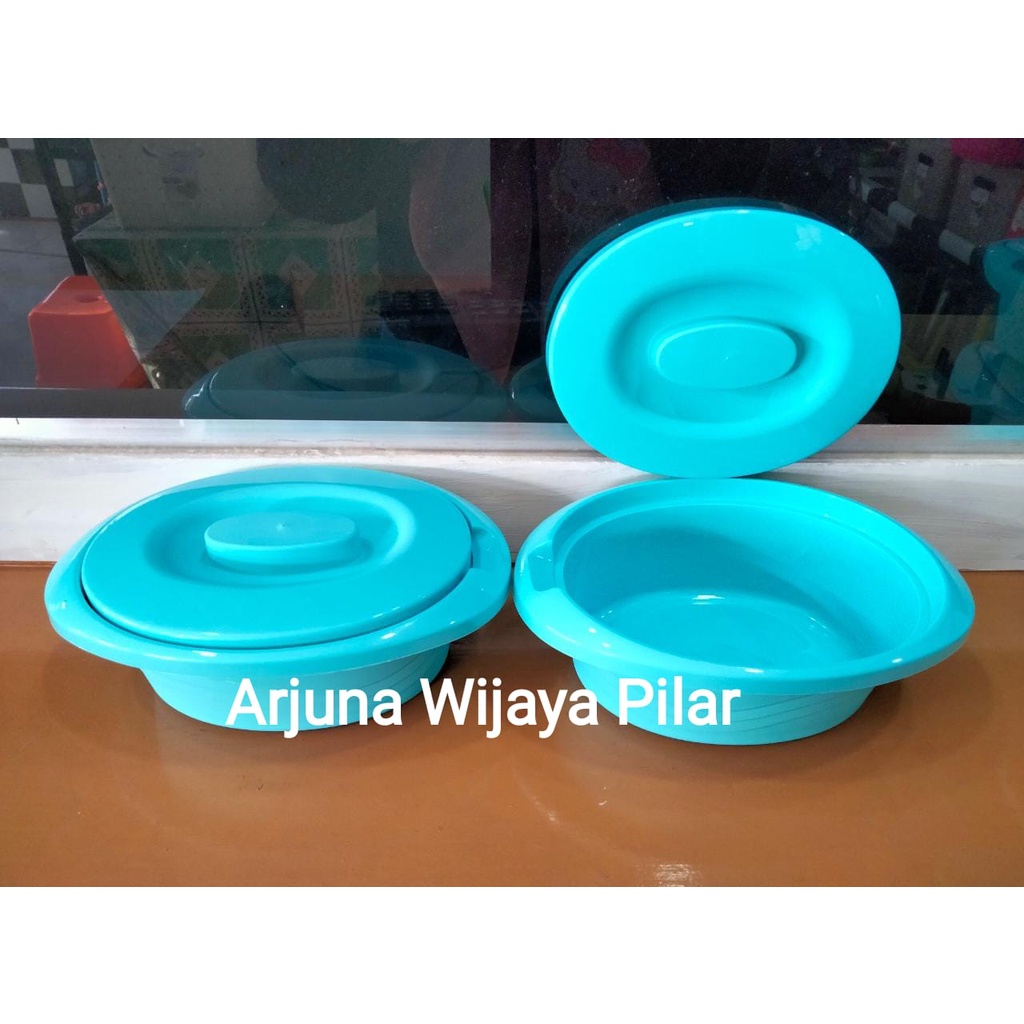 Kotak Makan Calista Lotus Square Set 2pcs / Lunch Box Calista / Tempat Bekal Makan Anak +Bubblewrap