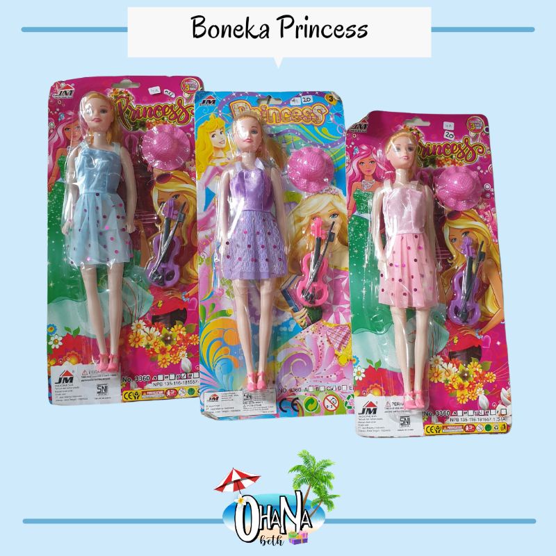 OHANABETH - MAINAN BONEKA BARBIE KW CEWE BIOLA
