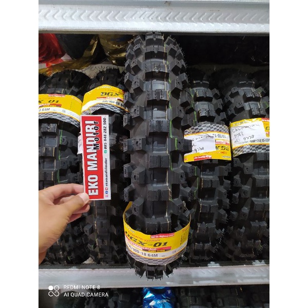Ban Dunlop DGX 01 kompetisi 110/100-18 untuk KLX 150 CRF 150L YAMAHA WR 155