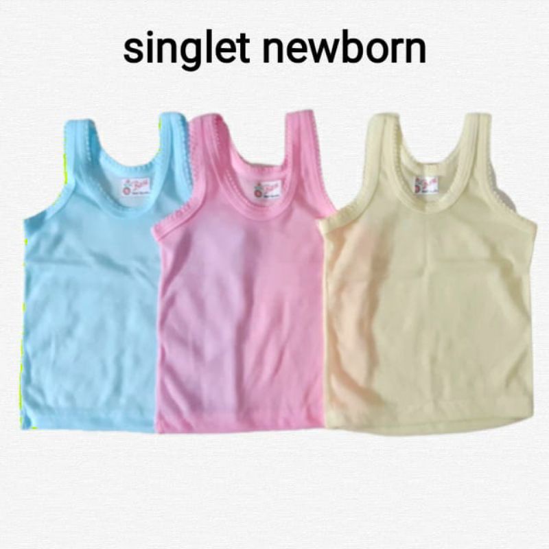 singlet kaos dalam bayi newborn baru lahir