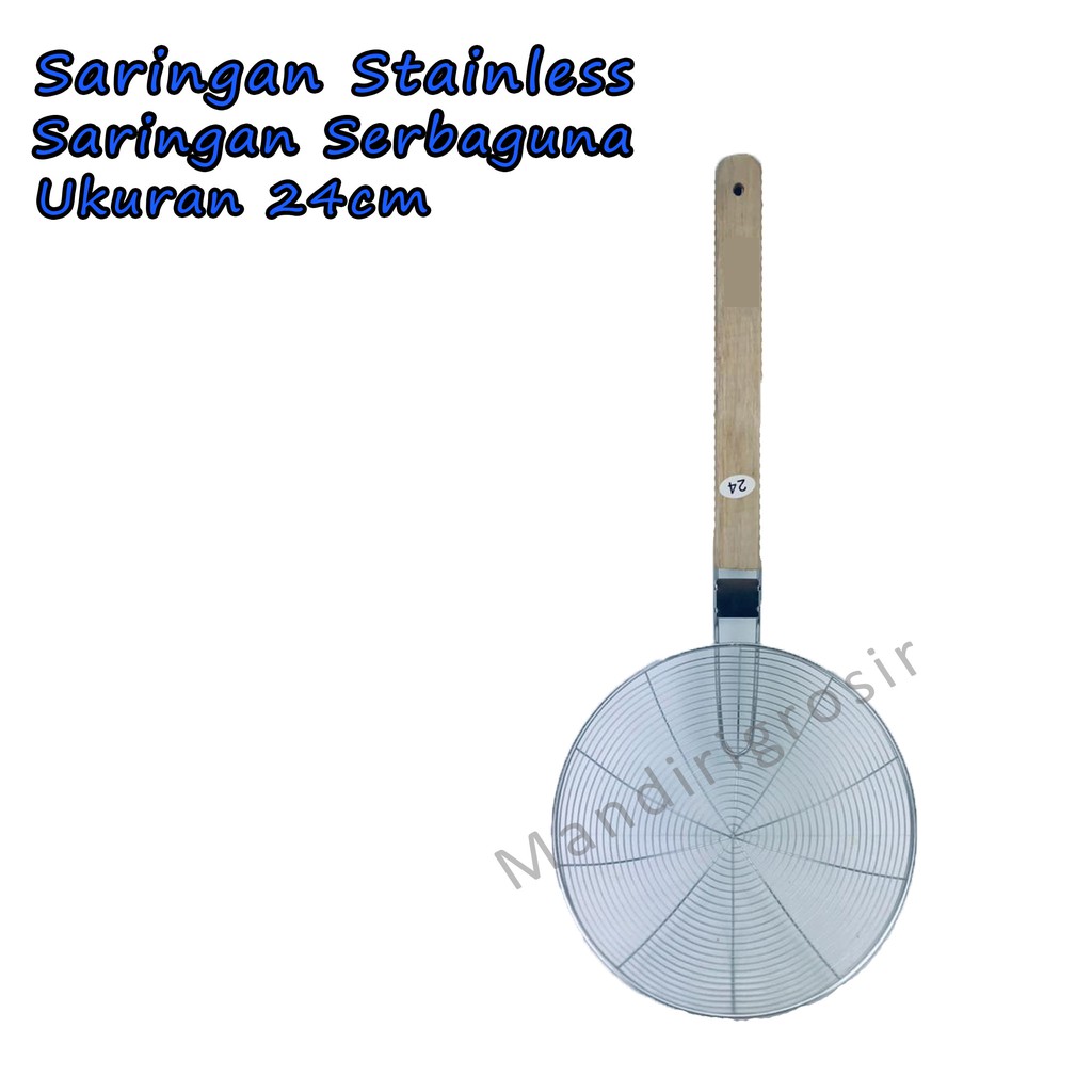 Saringan Stainless *Saringan * Saringan Serbaguna * 24cm