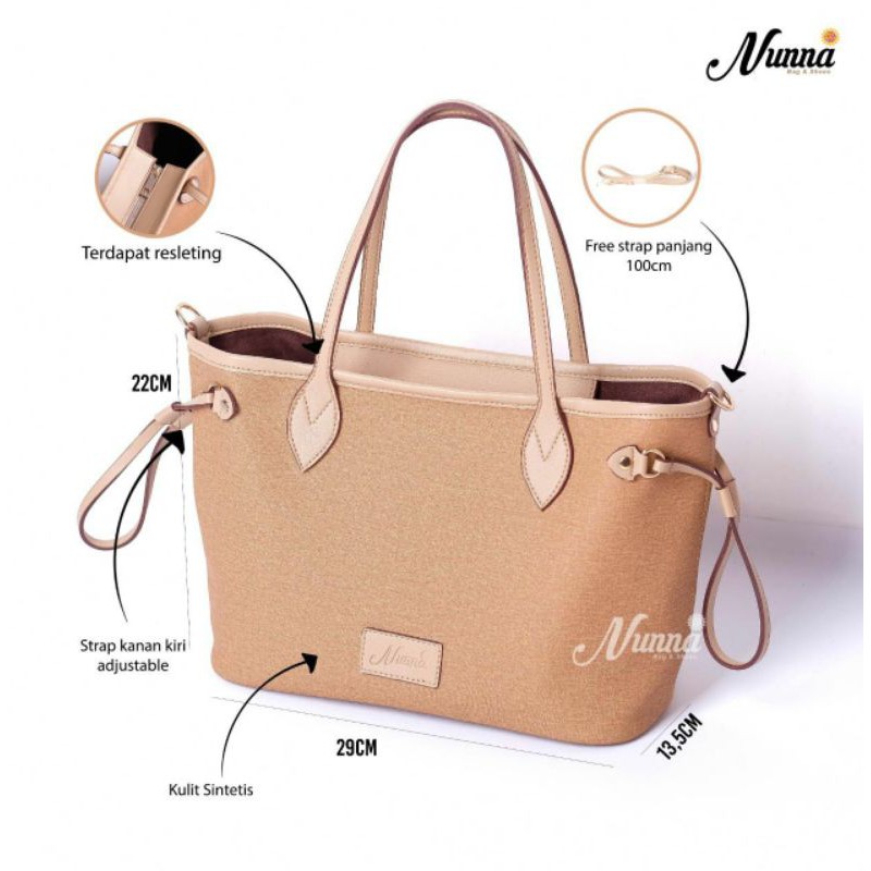 Original Nunna Sling Bag Shoulder Bag Tas Selempang Wanita NB-02 Series #nayyarastore