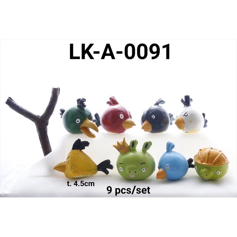 mainan tart angry bird kecil