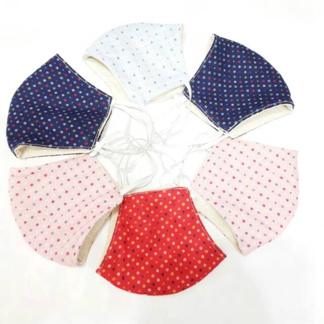 masker kain 3 ply earloop. / MASKER KAIN 3 LAPIS