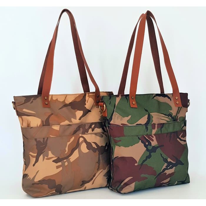 Army Fashion Tote shoulder Bag (A) / Tas Selempang Wanita - Hijau