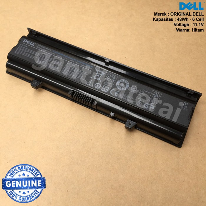 Original Baterai DELL N4030 N4020 M4010 N4030D 14V 14VR TKV2V 0M4RNN