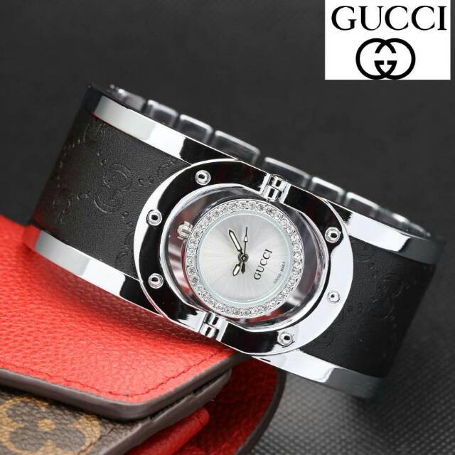 Jual GUCCI GELANG SILVER JAM TANGAN WANITA Berkualitas