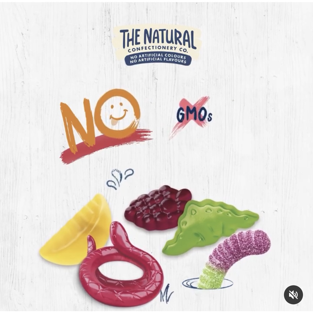 

THE NATURAL CONFECTIONERY CO. JELLY CANDY GUMMY PRODUCT OF AUSTRALIA TNCC