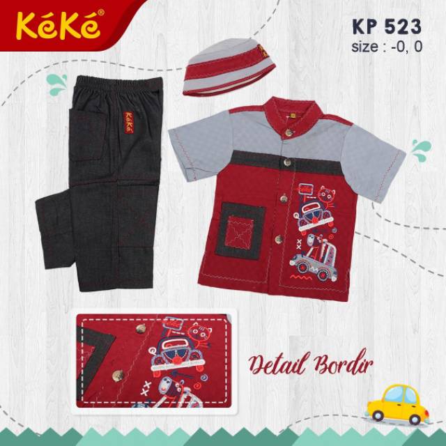 Kekesumut KP 523 Baju Koko Anak laki Laki Busana Muslim Kekesumut KP 523 Baju Koko Anak laki Laki Busana Muslim