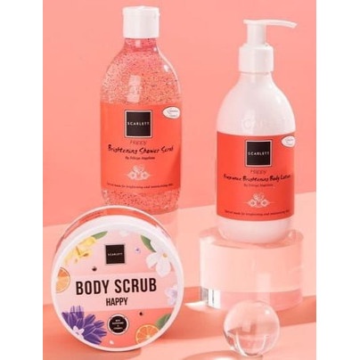 Scarlett Whitening Special Bundling Paket Body Care 3in1 (LOTION + SHOWER + SCRUB)